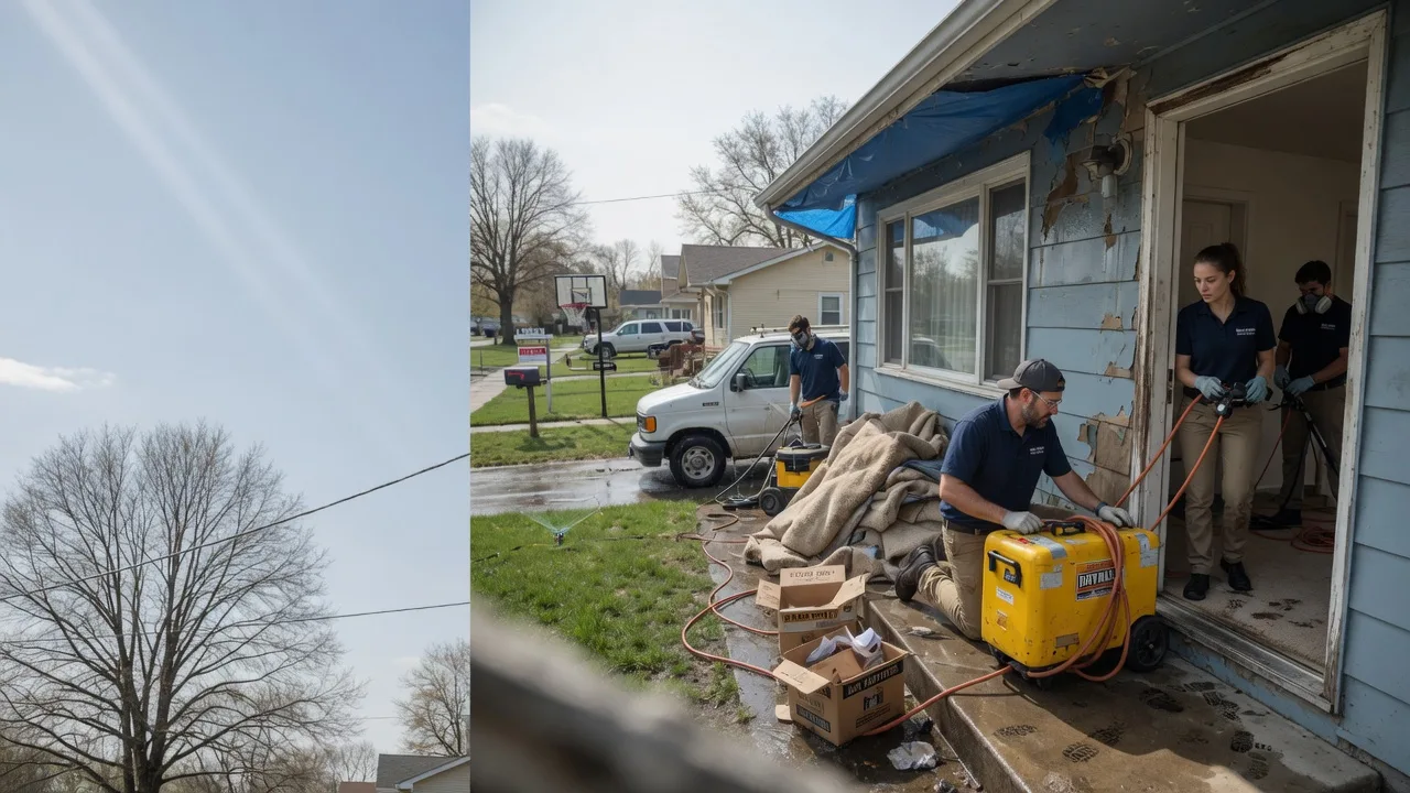Basement Flood Cleanup in Vincent, KY near me